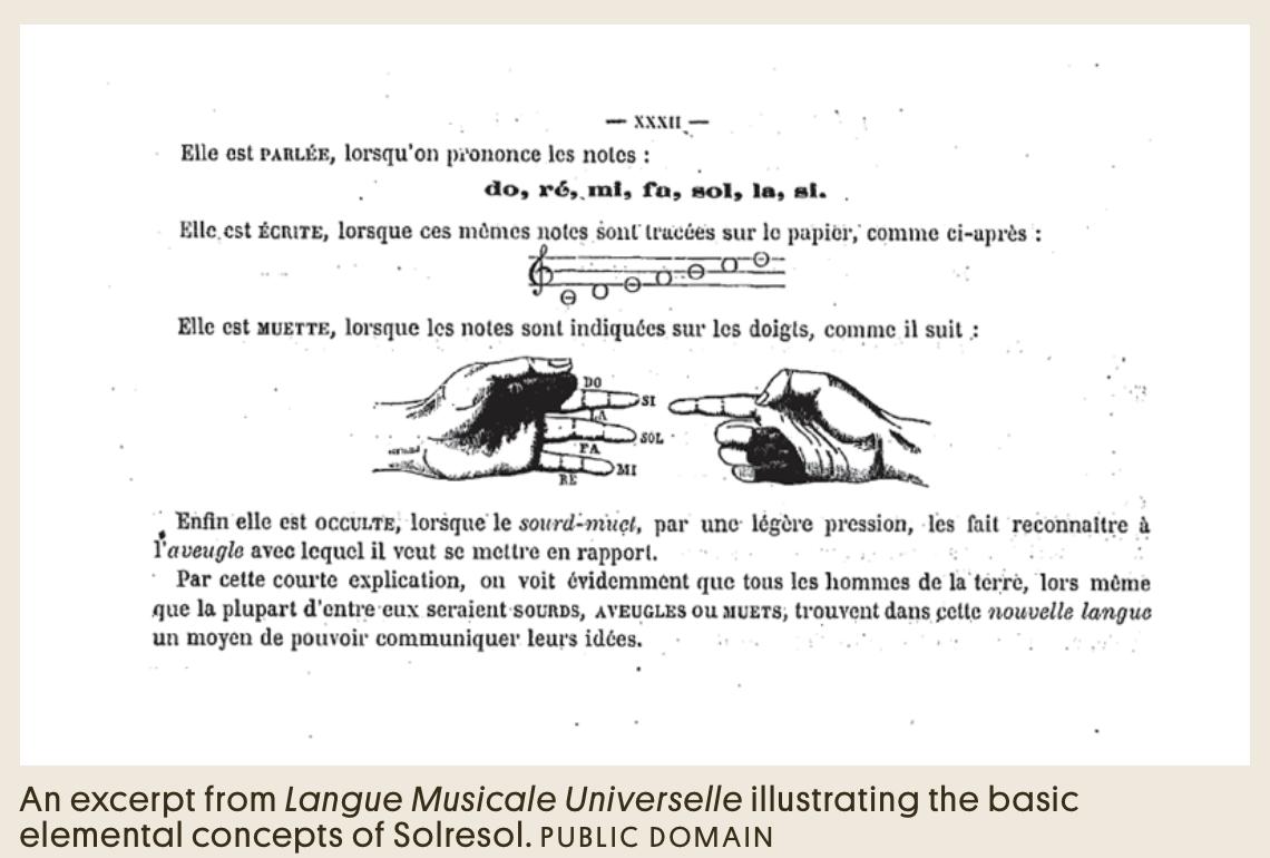 Fluente_mente's tweet photo. #Solresol a #conlang (#constructedlanguage) invented by Jean-François Sudre is based on the principle that #musicaltones could be used as the elemental syllables of a #universallanguage https://t.co/YRuPxH3DtV https://t.co/ww6VGbRRY4