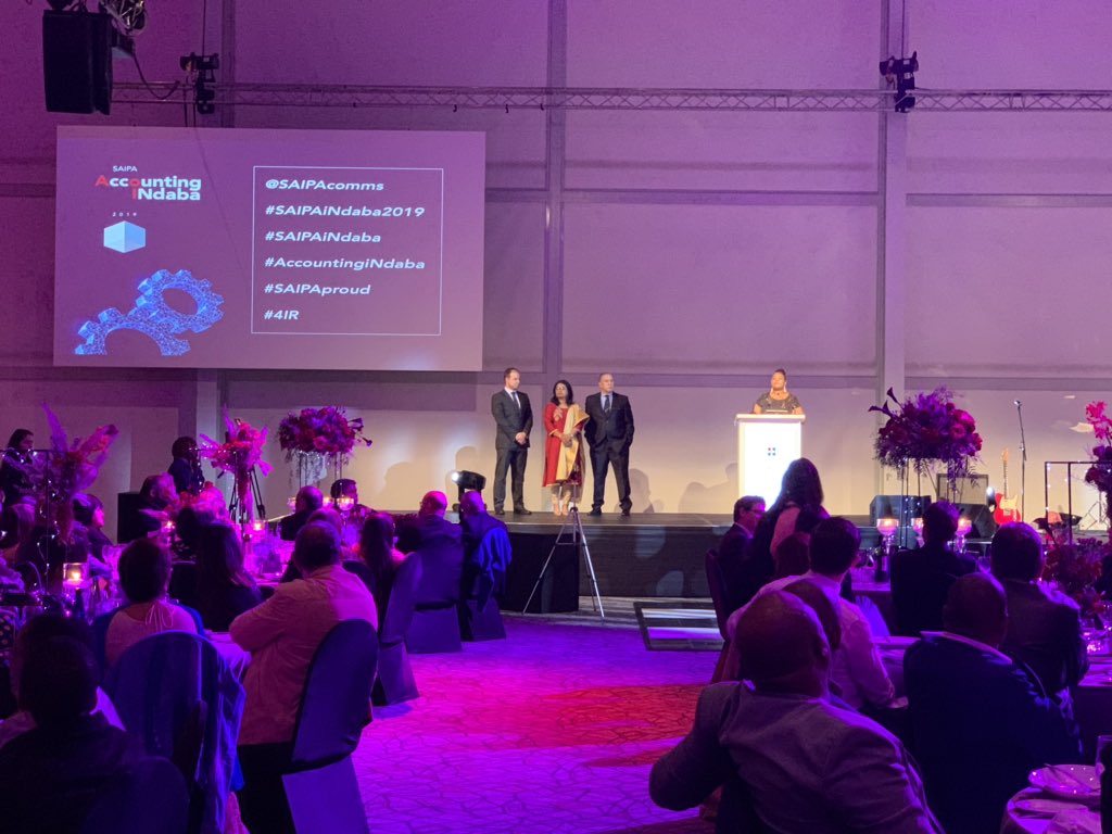 SAIPAcomms's tweet photo. “Congratulations to the soldiers of fortune” - Professor Rashied Small @CTICC_Official, #SAIPAproud #AccountingiNdaba #SAIPAiNdaba2019 https://t.co/isgqfCEcuQ