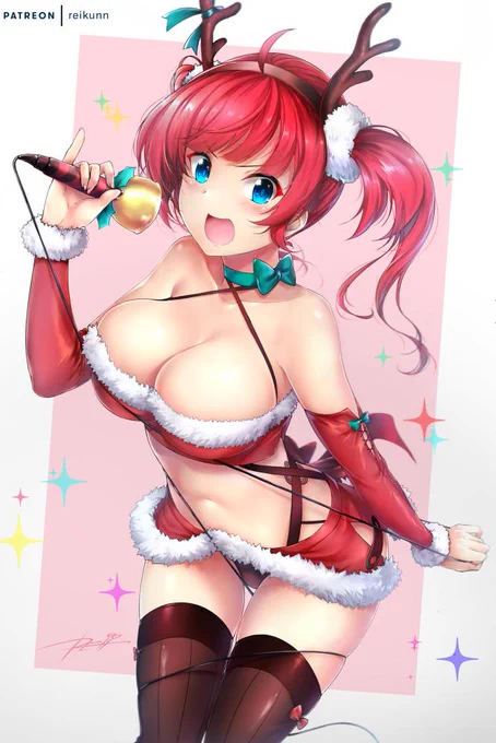 Santa Sandy✨ Comissioned by @luyluc 
#AzurLane #アズールレーン 