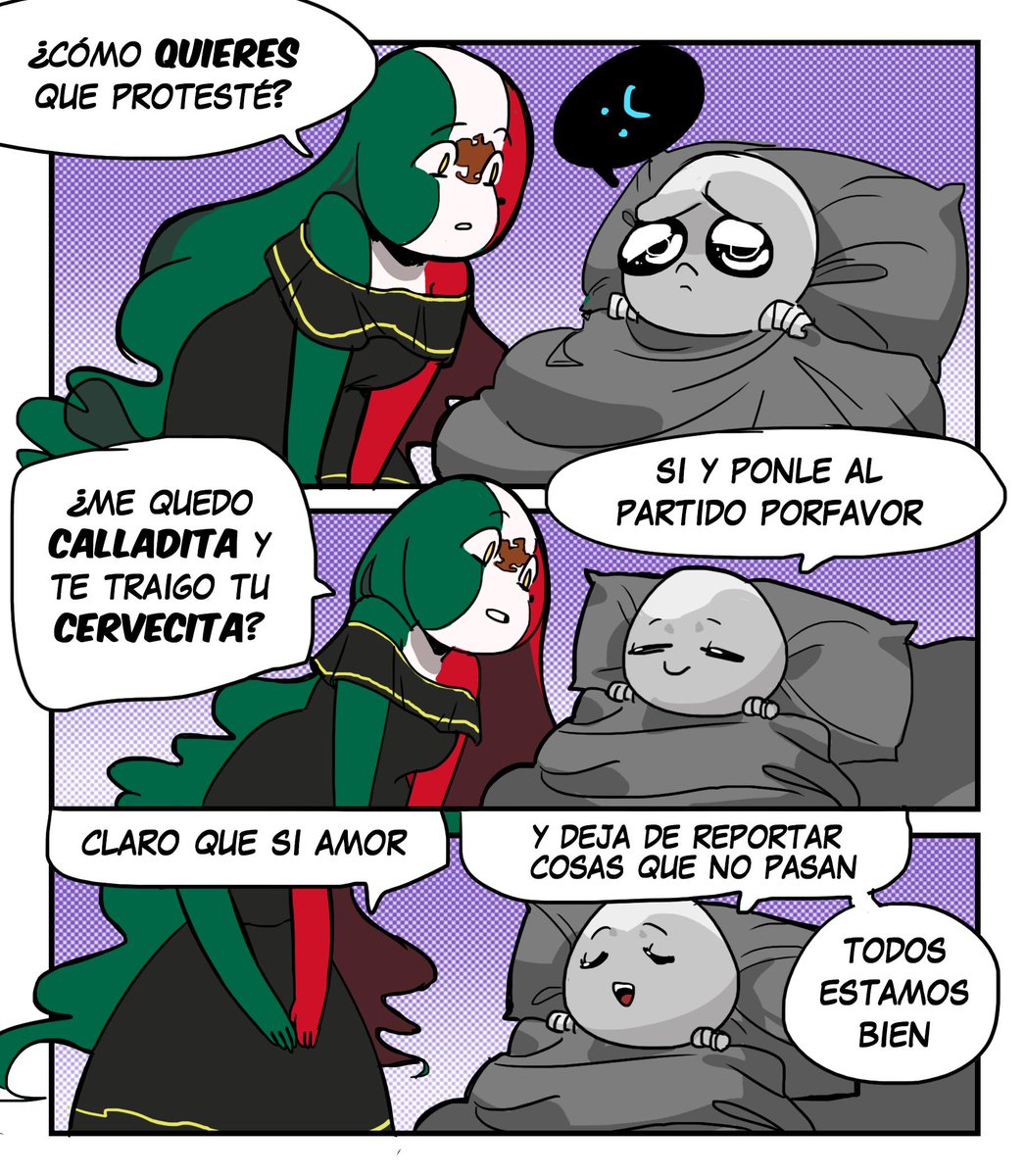 Un poco de Sarcasmo por los comentarios en protestas. es todo 