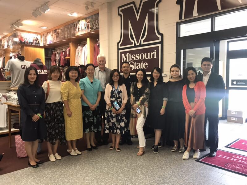 Nice to meet visiting faculty from Xi’an International Studies University. They will be on our campus for the next three weeks. Also pictured are Dr. Chen and Mr. Jiang from the Chinese Consulate in Chicago