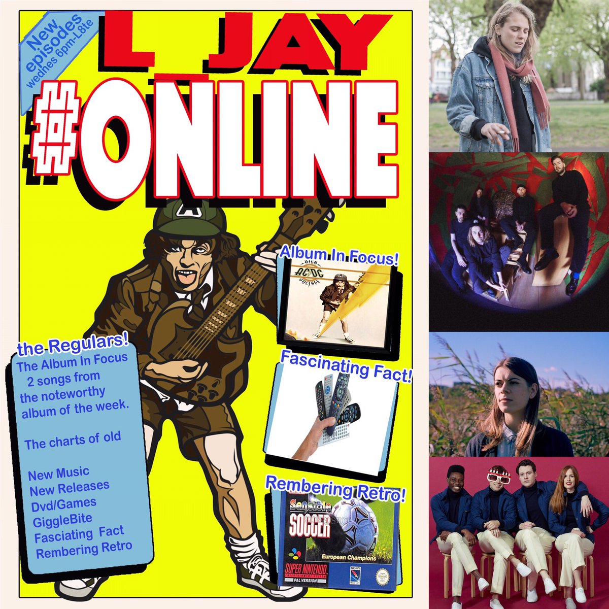 LJay_TV's tweet photo. The #AlbumInFocus this Week is High Voltage - @acdc 1976 New music from @MarikaHackman @Lizmusic @metronomy @LE_ISURE +
(movies & games) tonight
6pm BST #Mixer #Twitch #YouTube if you can, come waste time with me #OnLine #music #alternative #webshow @_SP_ink @Stream_Troopers ๐บ https://t.co/OY2dD6NUDN