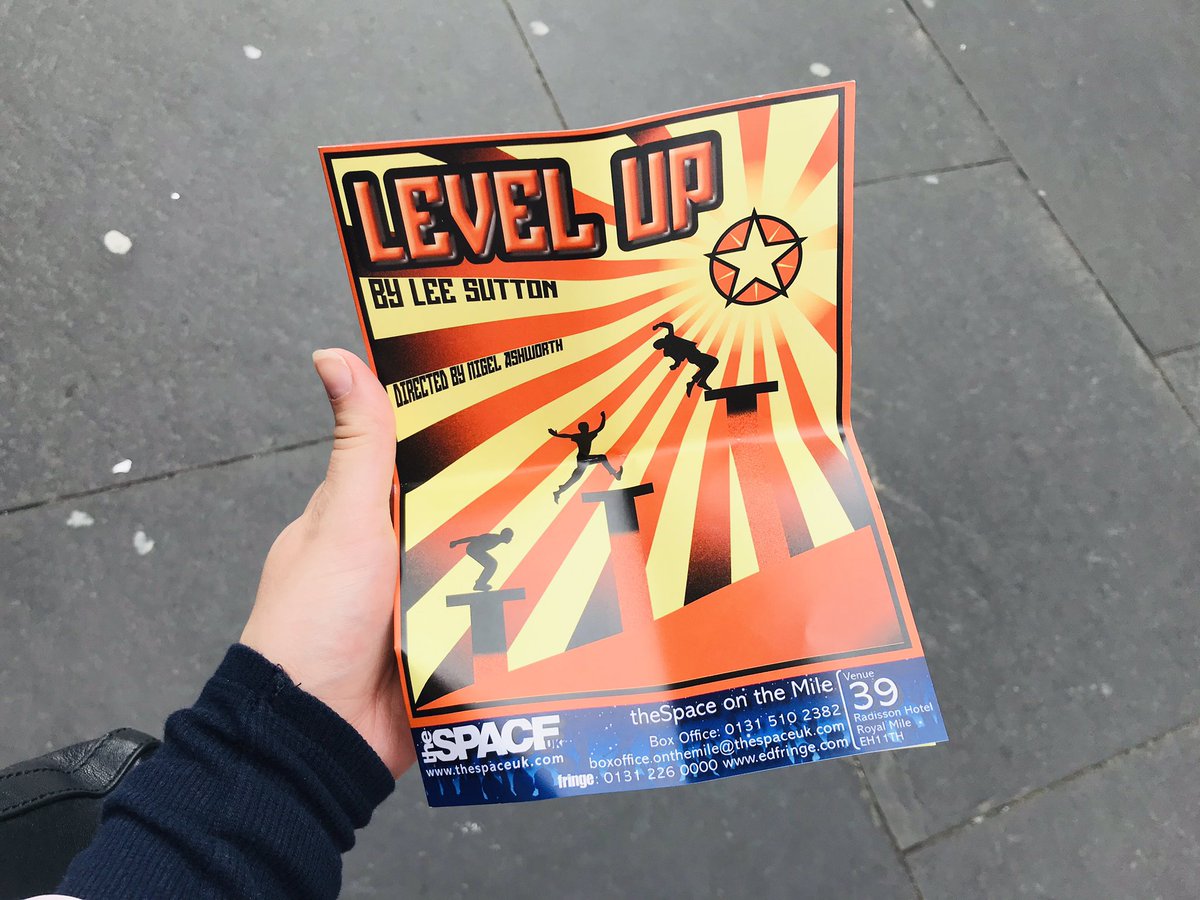 thatgirl_laura_'s tweet image. #LevelUp is SO worth a watch! #EdFringe2019