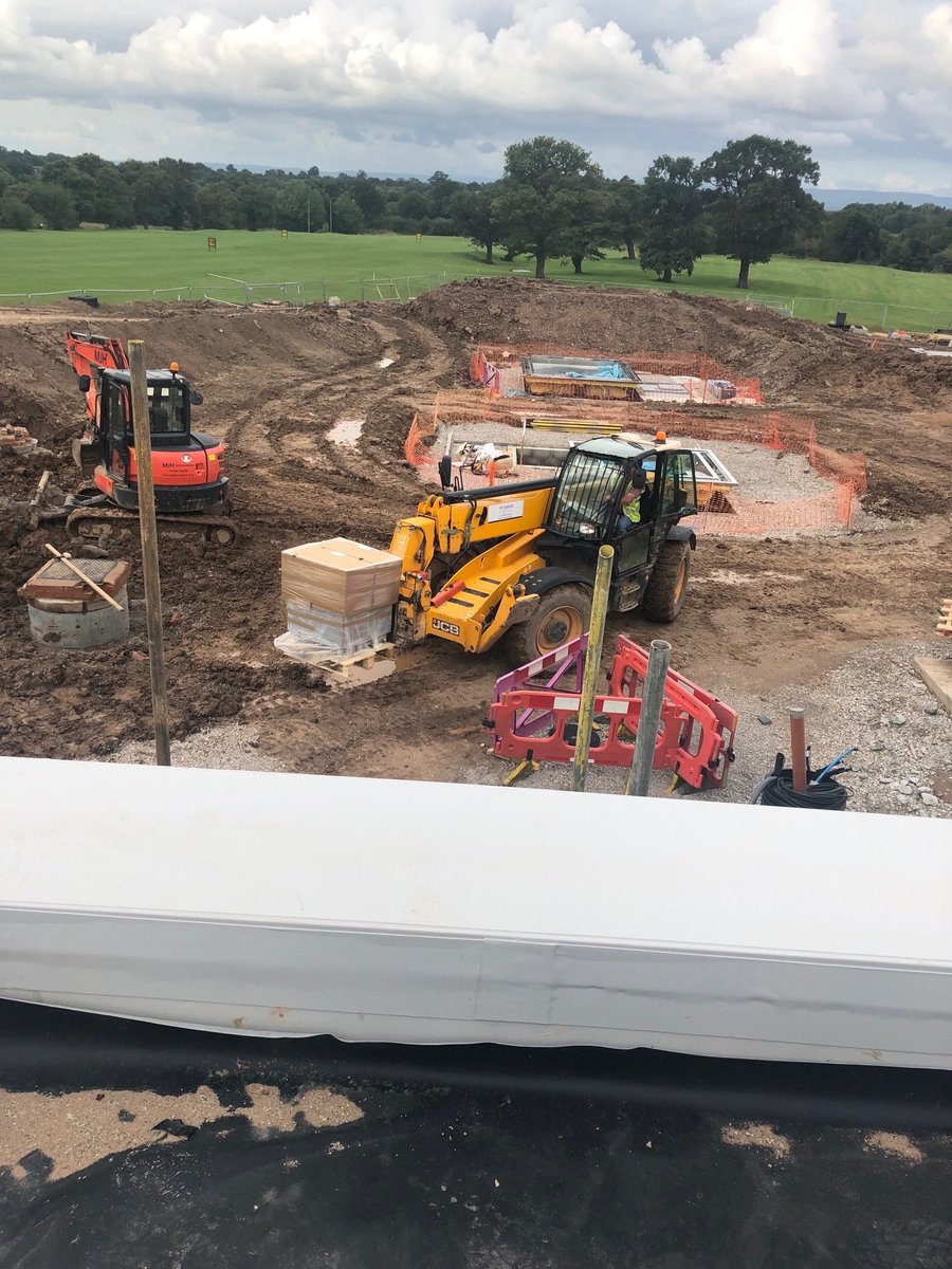 Some careful manoeuvring and planning as fabrications from <a href="/candcfabs/">C&C Catering Fabs</a> go in at the impressive <a href="/cardenpark/">Carden Park Hotel</a> , based just 9 miles from our Smithy Farm offices.

#thecandcgroup