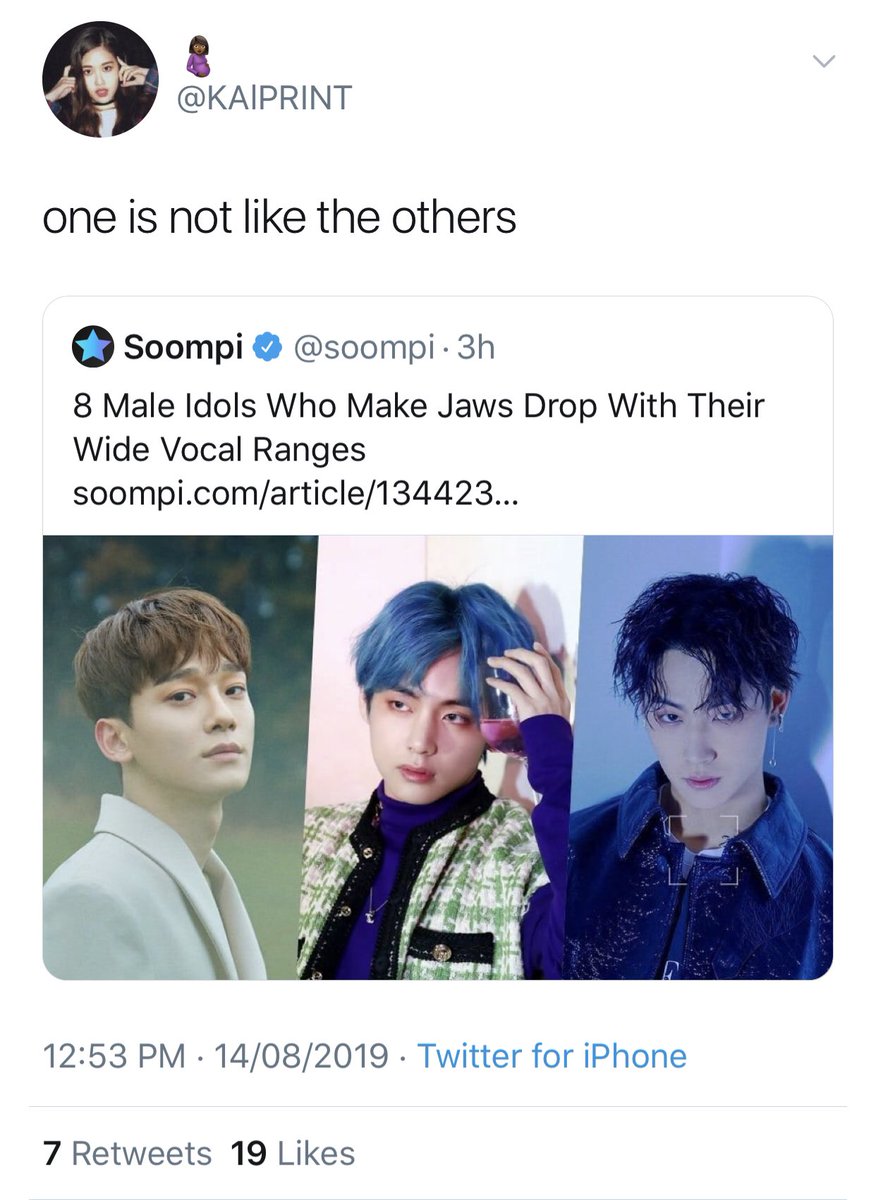 MOTSDOW's tweet photo. Anyways, heres a thread of kpopies being mad coz ta3hyung was mentioned in an article talking about vocal ranges https://t.co/sYAvsJs7A0