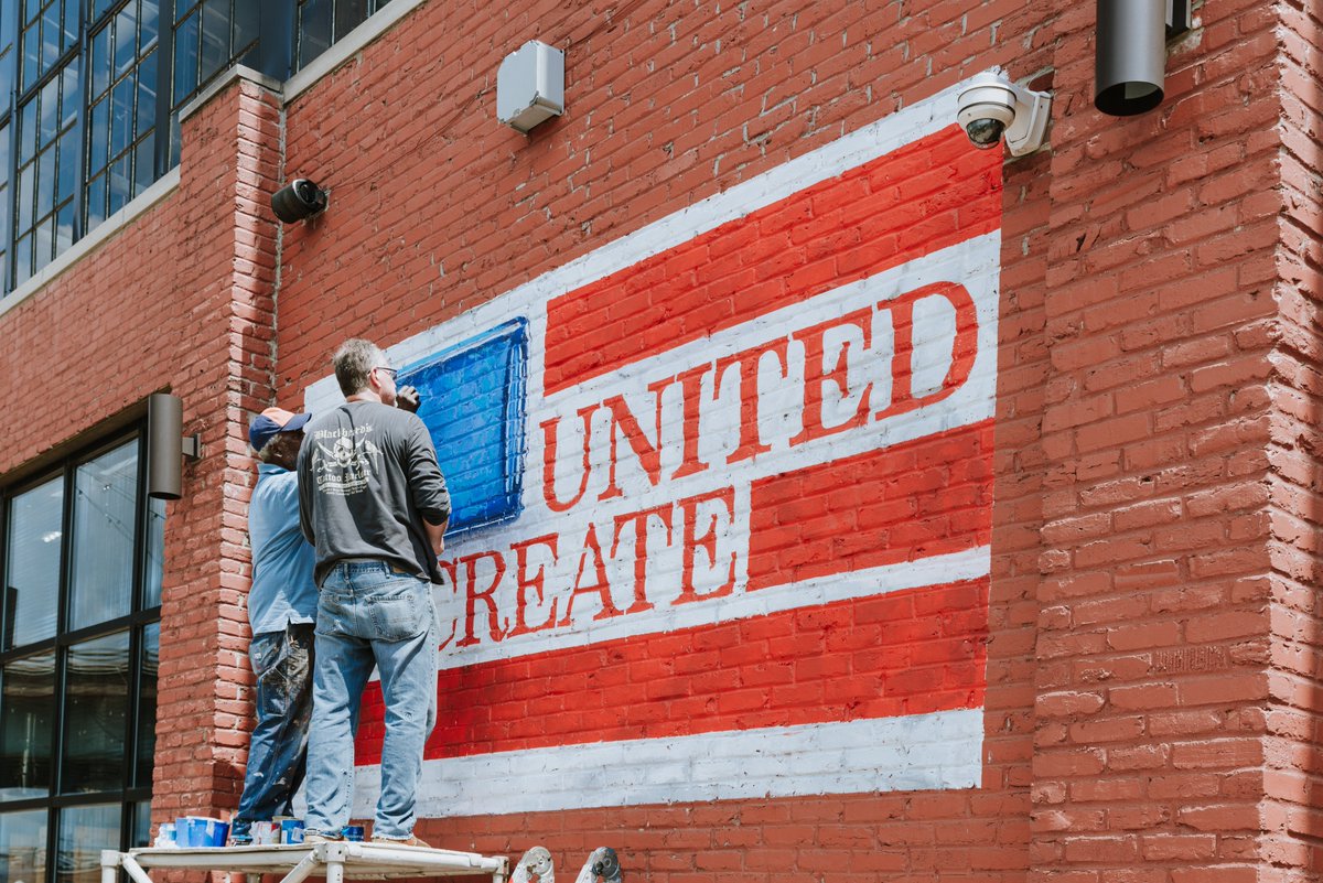 “United We Create” celebrates people who make things and make things happen. Handcrafted in Philadelphia, the birthplace of America, Bluecoat Gin honors the soldiers who fought for our independence.

Enjoy our new mural at our <a href="/philadistilling/">Philly Distilling</a> location by Marcos Monteiro