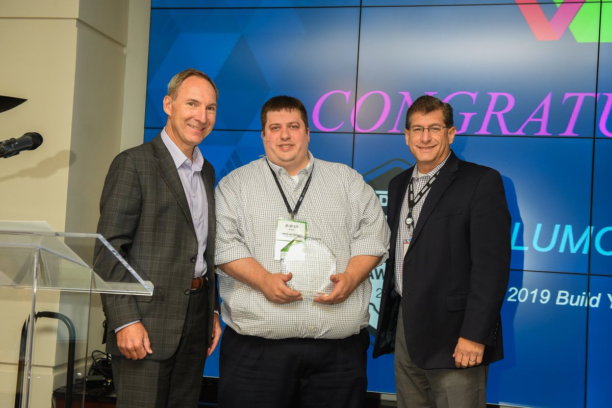Adtran's tweet image. Congrats to @LumosNetworks for receiving ‘Build Your Best Network’ Award at our Broadband and Business Solutions Summit! #BBSS19 #ADTRANBBSS #Network bit.ly/2N1cRCm