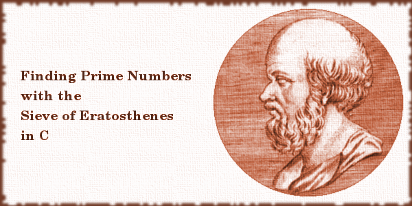 code_in_c's tweet image. Finding Prime Numbers with the Sieve of Eratosthenes in C
codedrome.com/prime-numbers-…
#cprogramming #programming #coding