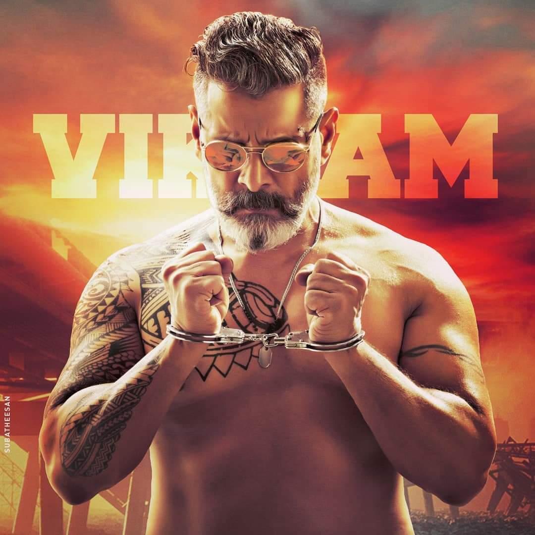 David_AdamCVF's tweet photo. ChiyaanVikram  #BlockBusterKK https://t.co/fKwWbqresi