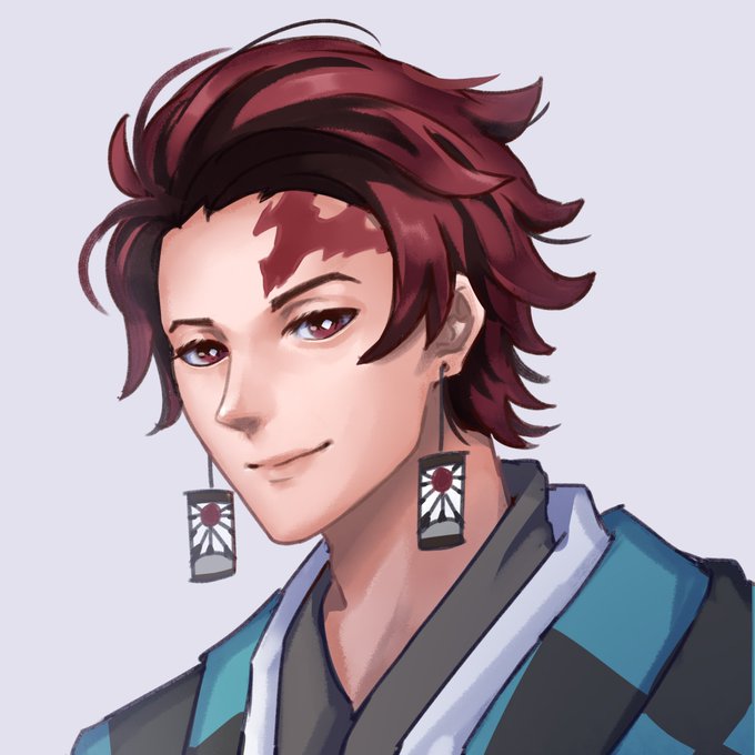 Nox Butterspace ✨ VGen OpenさんがTwitterに投稿した竈門炭治郎(鬼滅の刃)のイラスト。