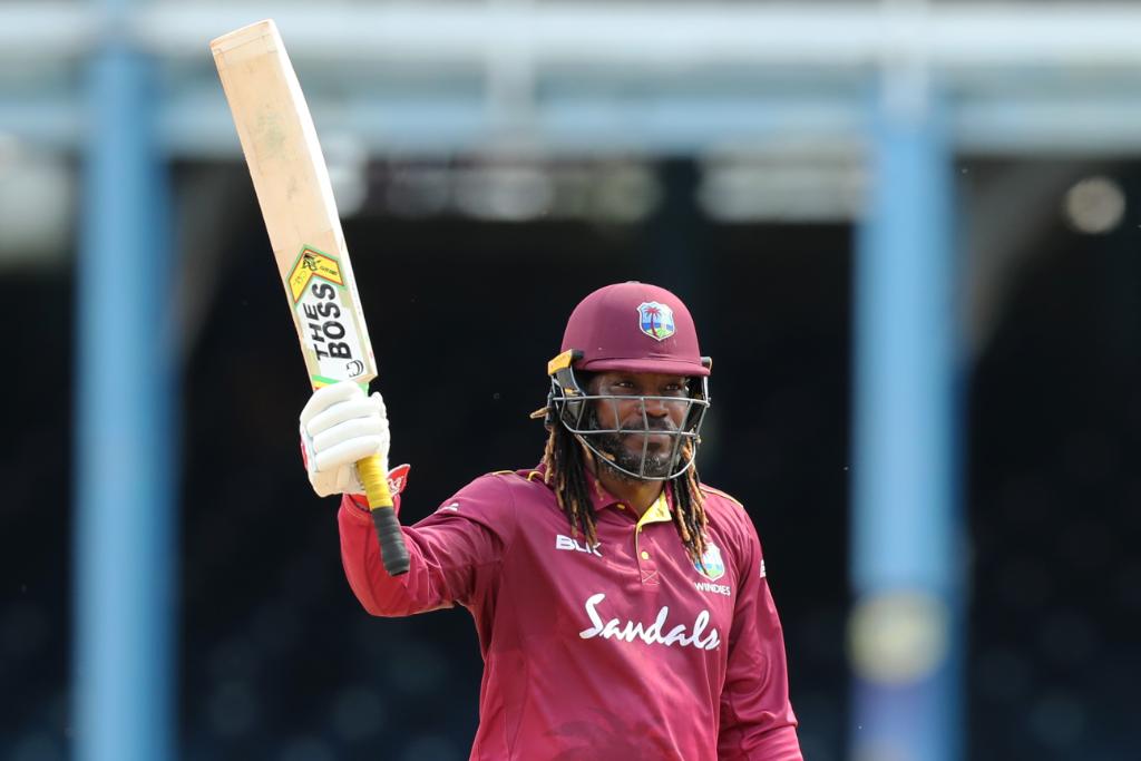 ICC's tweet photo. Carnage in Trinidad!

After 10 overs, West Indies have put on a staggering 114/0, and Chris Gayle is 65* off 33 balls. More than 💯 runs have come in the last six overs alone!

Is 5️⃣0️⃣0️⃣ on?!

#WIvIND LIVE 👇
https://t.co/9qllLXKgDt https://t.co/cjON9jv5kv