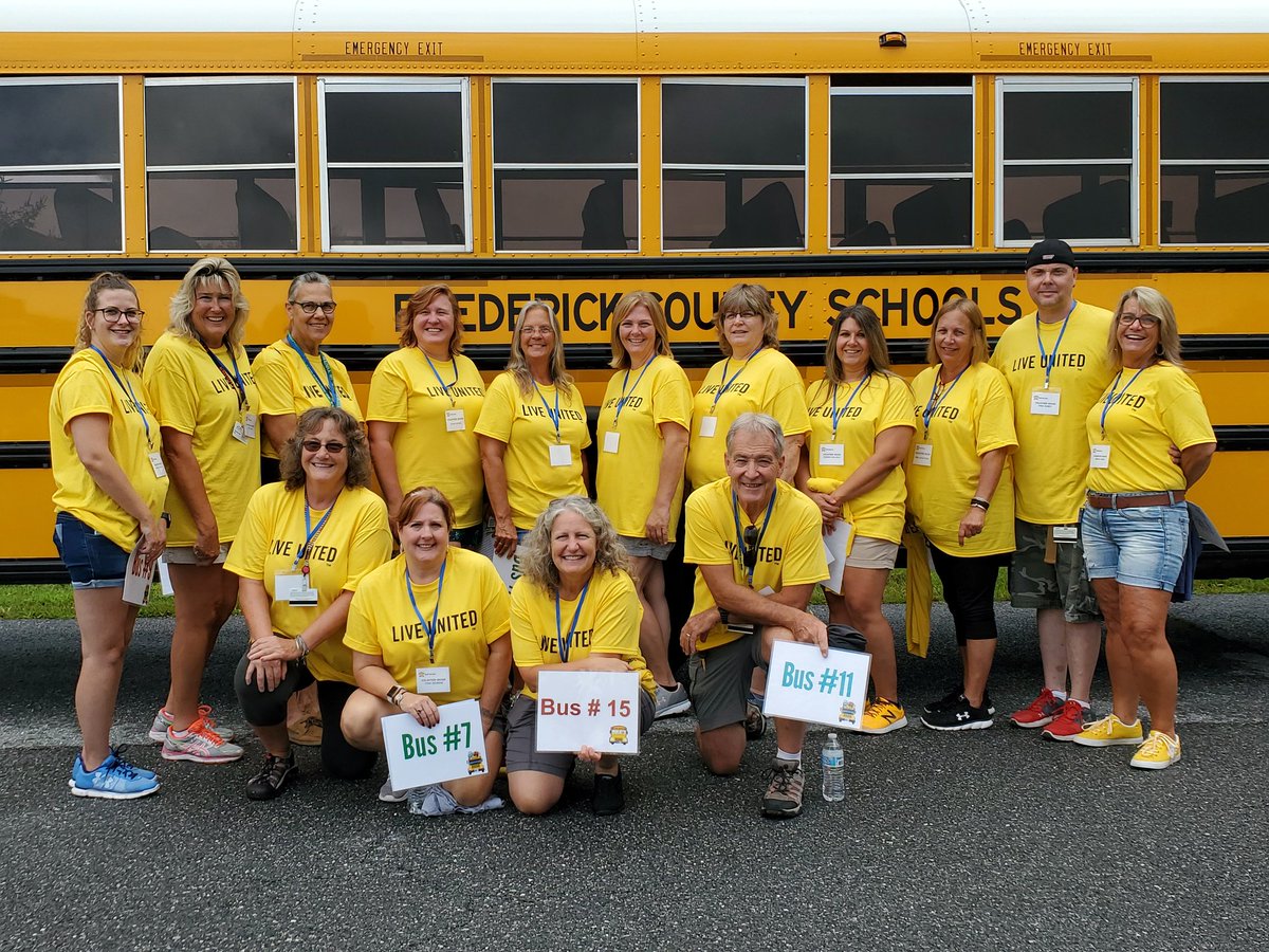 FCPSMaryland's tweet photo. 11th Annual #StufftheBus School Supply Drive Kick-Off this morning at FCPS Warehouse!
Ensuring our students are equipped with tools for school!
#FCPSProud
#LetsGoFCPS
@UnitedWayFred https://t.co/HgxJ8kuCUD