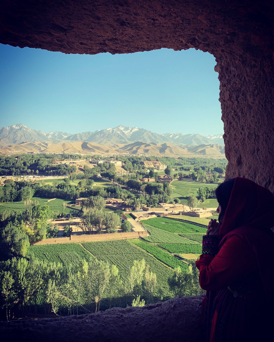 AtaeiMaryam70's tweet photo. چشم بودا و چشم اندازِ چشم نواز بامیان...
#mobilclick #Bamyan https://t.co/RRDerpndFc