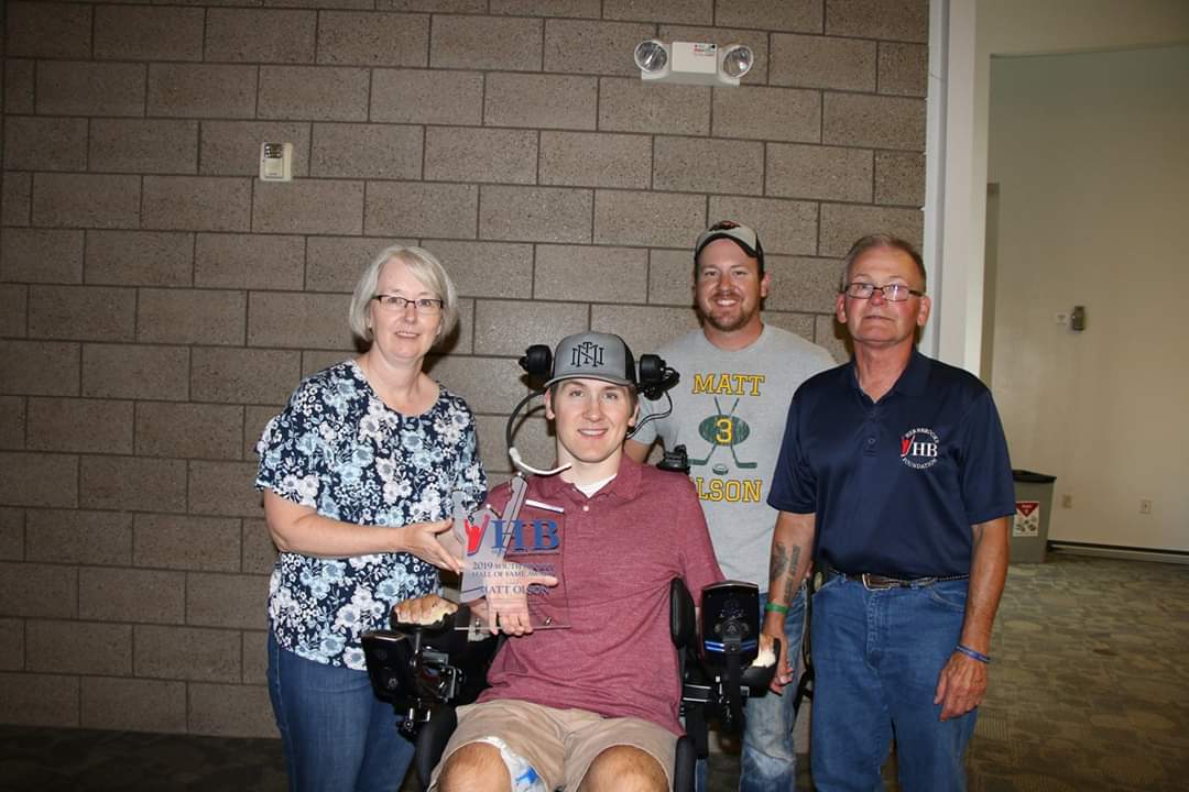 MattOlso3's tweet photo. A huge thank you to the @HerbBrooksFDN for inducting me into the Herb Brooks Youth Hockey Hall of Fame! https://t.co/43eONtaugm