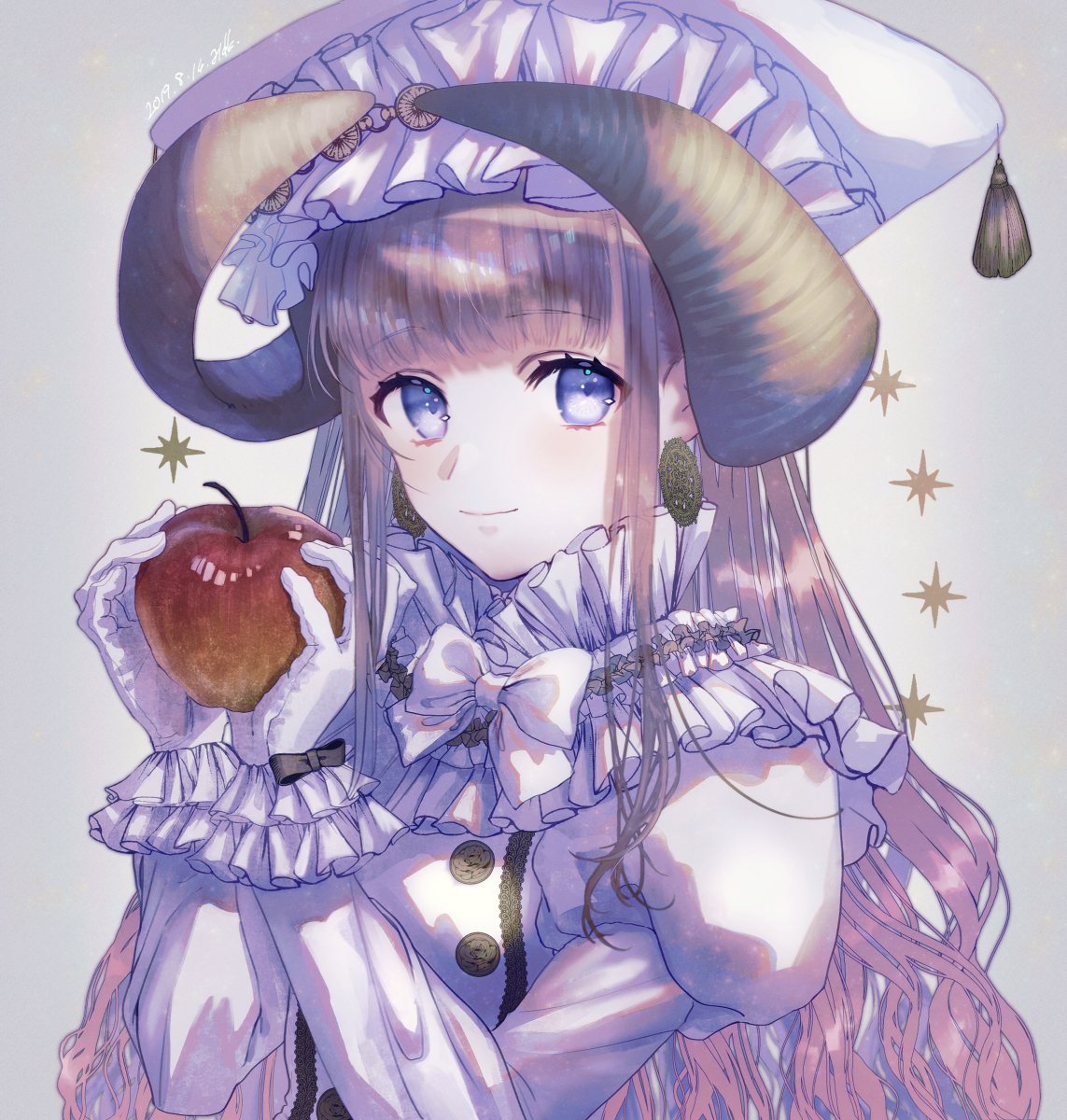 「2019.8.15 #オリジナル #創作 #角 #角っ子 https://t.c」|葉月透@ご依頼OKのイラスト