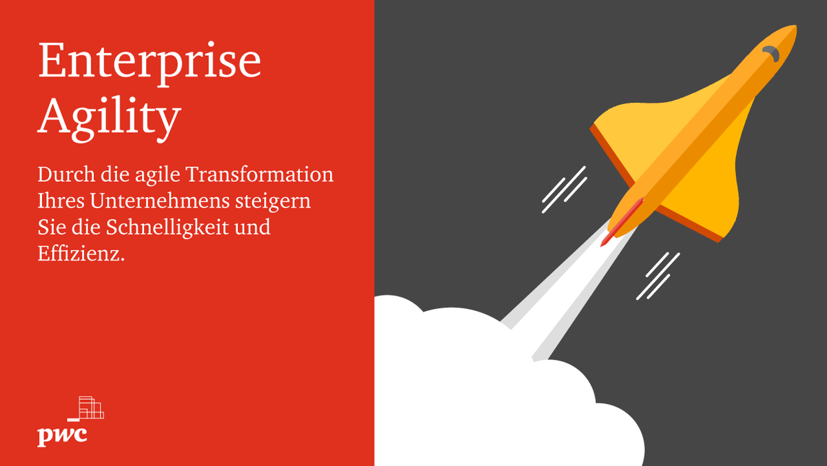 pwc_de's tweet photo. Ob ganz am Anfang oder im fortgeschrittenen Stadium – #Agility unterstützt ihren Unternehmenserfolg in allen Phasen der Entwicklung. Wie? 
Alle Infos um die Vorteile von agilen Methoden gibt es hier: https://t.co/73ycEetu94 https://t.co/IwZ3lWq0dp