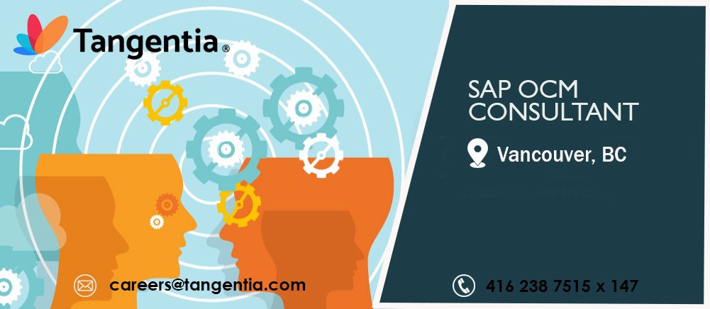 TangentiaJOBS's tweet photo. Tangentia is actively looking for Sr. Change Management resource who has experience working with SAP and possibly some Mining experience as well. Location: Vancouver, BC

Click here for more details: https://t.co/cV83VeVTSW

#canadajobs #sapjobs  #OCM #changemangement #SAP https://t.co/dlKNnjz5QW