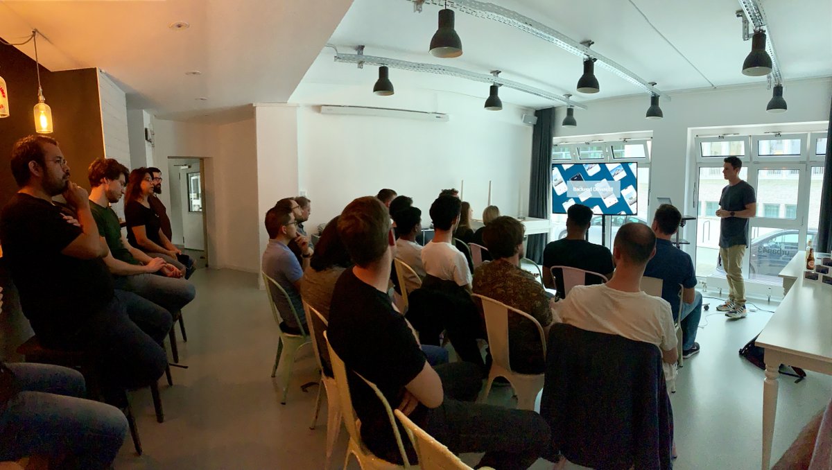 Thanks to everyone who attended the #mobilemaultaschen Meetup at <a href="/bitfactoryio/">Bitfactory Solutions GmbH</a>! This time @Shewzzle hold an inspiring session about how #Porsche Museum builds their apps with backend driven UI.