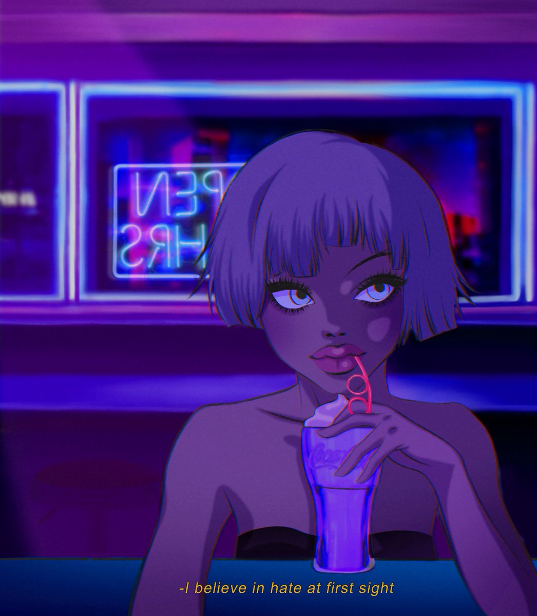 zoolayjoolay's tweet photo. H A T E   A T   F I R S T   S I G H T 

#vaporwave #synthwave #vaporwaveaesthetic #art #lofi #retrowave  #cyberpunk #retro #vaporwaveart  #love #neon #music #lofihiphop #chillwave #digitalart  #glitchart #newretrowave  #vaporwavedaily  #vaporwaveedits #lofiaesthetic  #nostalgia https://t.co/rBAk4OOkxx