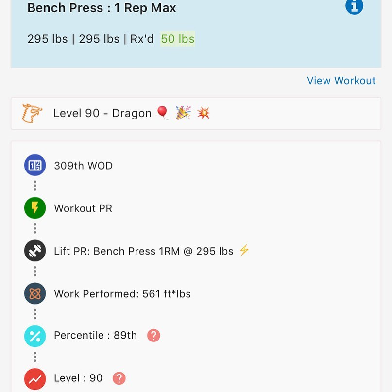 btwb's tweet photo. #CrossFitbtwb user Wesley Cooler crushing a new lifetime PR and testing out the @CrossFitGames #19point3 ๐ฌ
#CrossFit #Community #btwb https://t.co/l368T15LxL