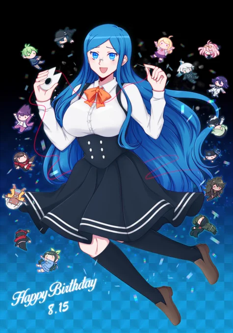 HAPPY BIRTHDAY TO OUR QUEEN AND THE LOVE OF MY LIFE, HAPPY BIRTHDAY TSUMUGI SHIROGANE ?????? #白銀つむぎ生誕祭2019 