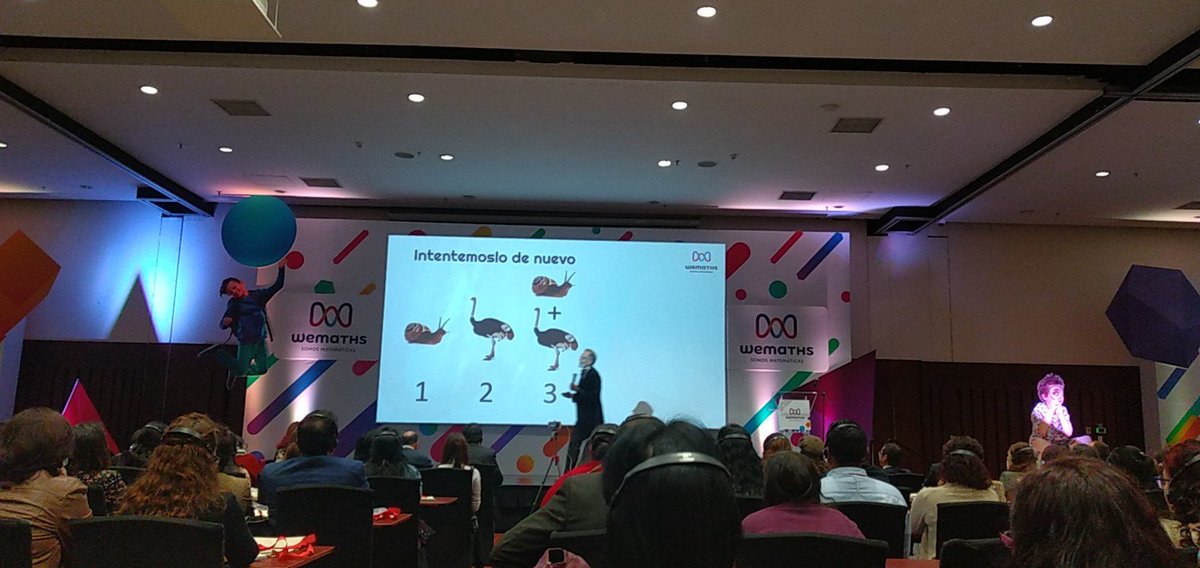 o_martinez18's tweet photo. Cómo la incertidumbre y la predicción pueden apoyar los procesos de enseñanza. Buena conferencka. #SomosMatematicas @Santillana_Col https://t.co/WQOOLYQAa6