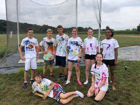 mcd_xc's tweet photo. Paint war after practice!!! https://t.co/4fwPkjhAUm