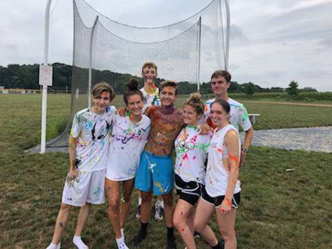Paint war after practice!!!