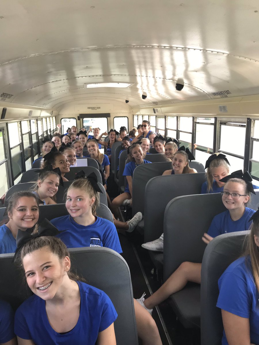 Atlee Cheer headed to camp! #goraiders