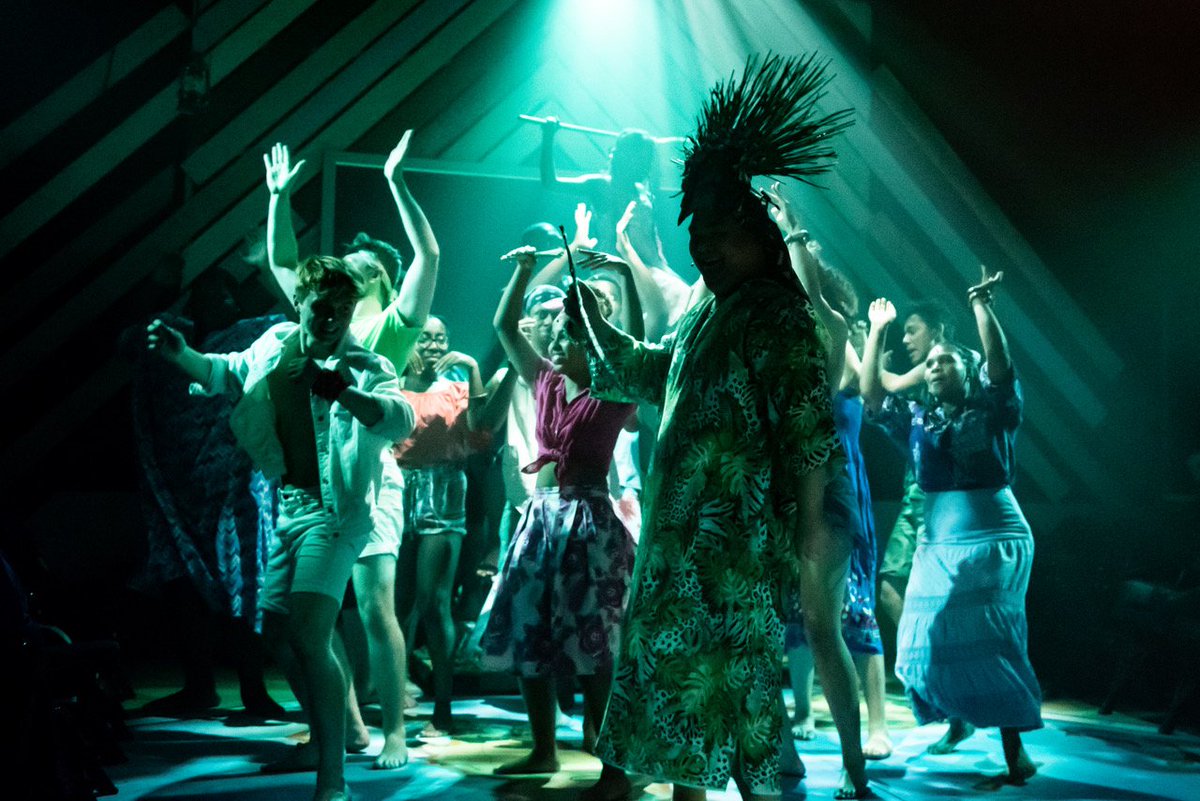 swkplay's tweet photo. Did someone say #OnceOnThisIsland action shots? 🎬
Happy opening night, Islanders! 🏝️🎶 https://t.co/fsYqTVmEnf