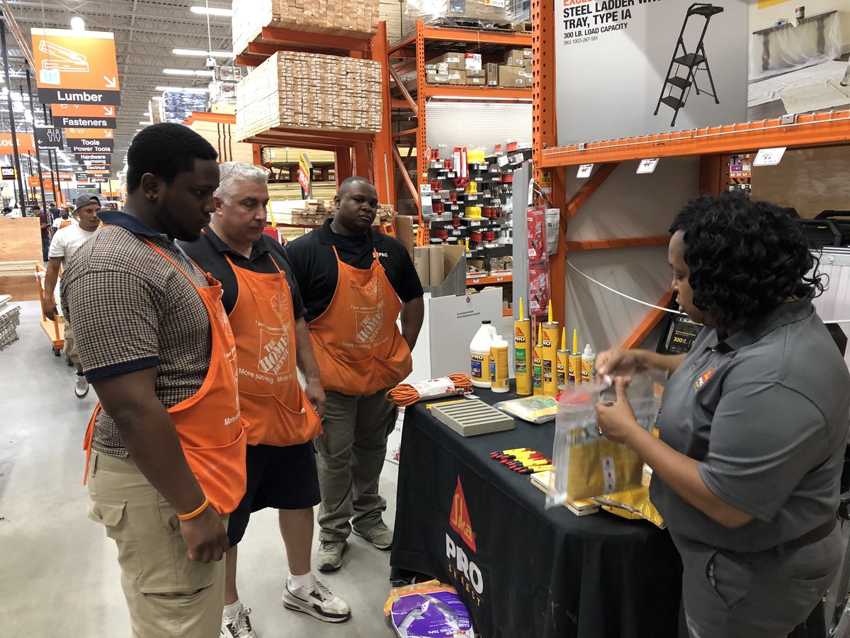 sikanortheast's tweet photo. Stop in the Stampford CT HD for all your SIKA concrete repair and adhesive products in two bays. Also doing demos on SIKA Self leveling underlayment and post fix today. Ask any associate for details. https://t.co/OZbYEw20B0