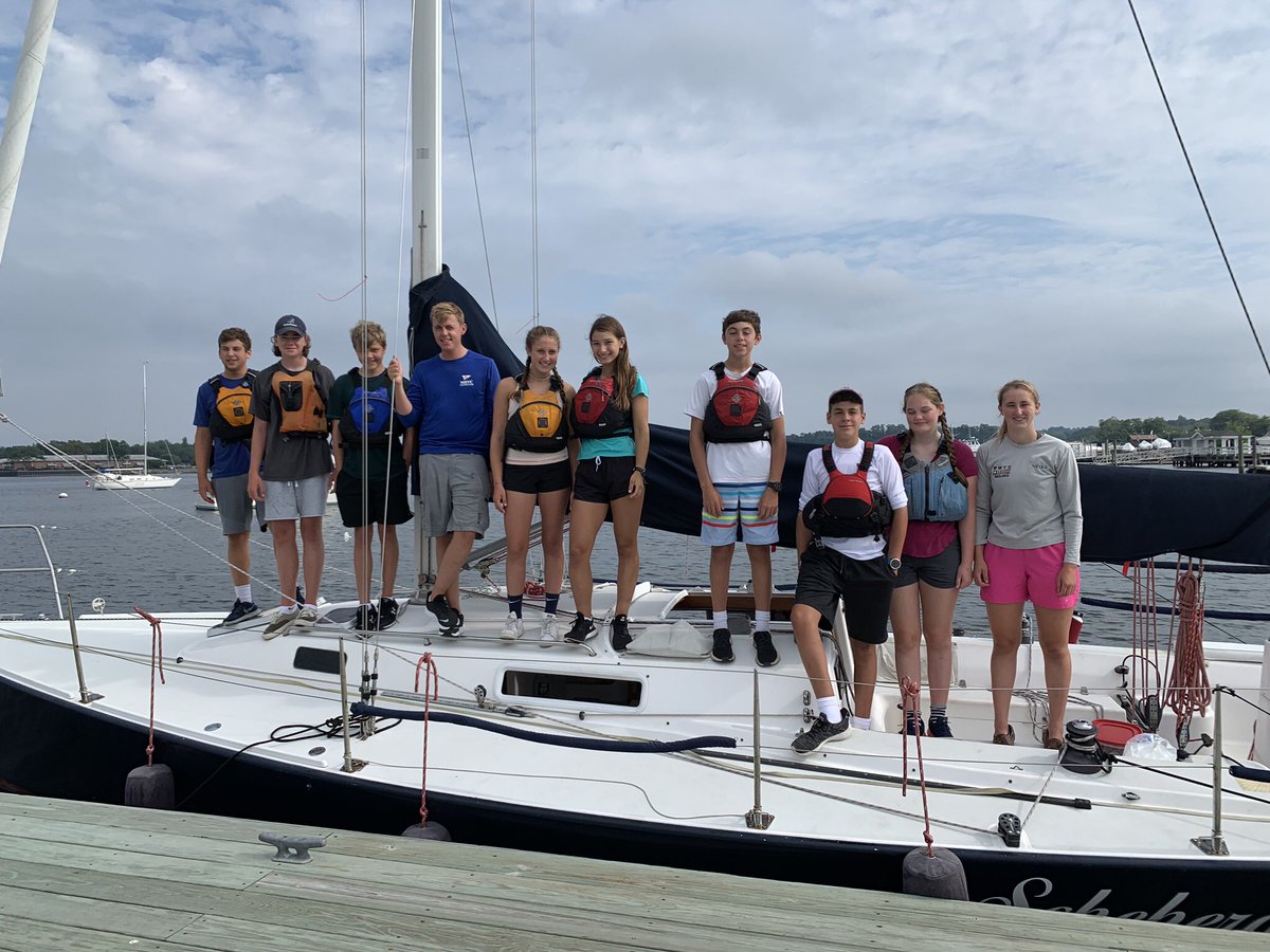 The crew ready to head to Beach Point #scheherazade