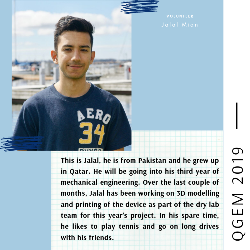 Goooood morning people! Meet another member from our DryLab team!

#HumansofQGEM