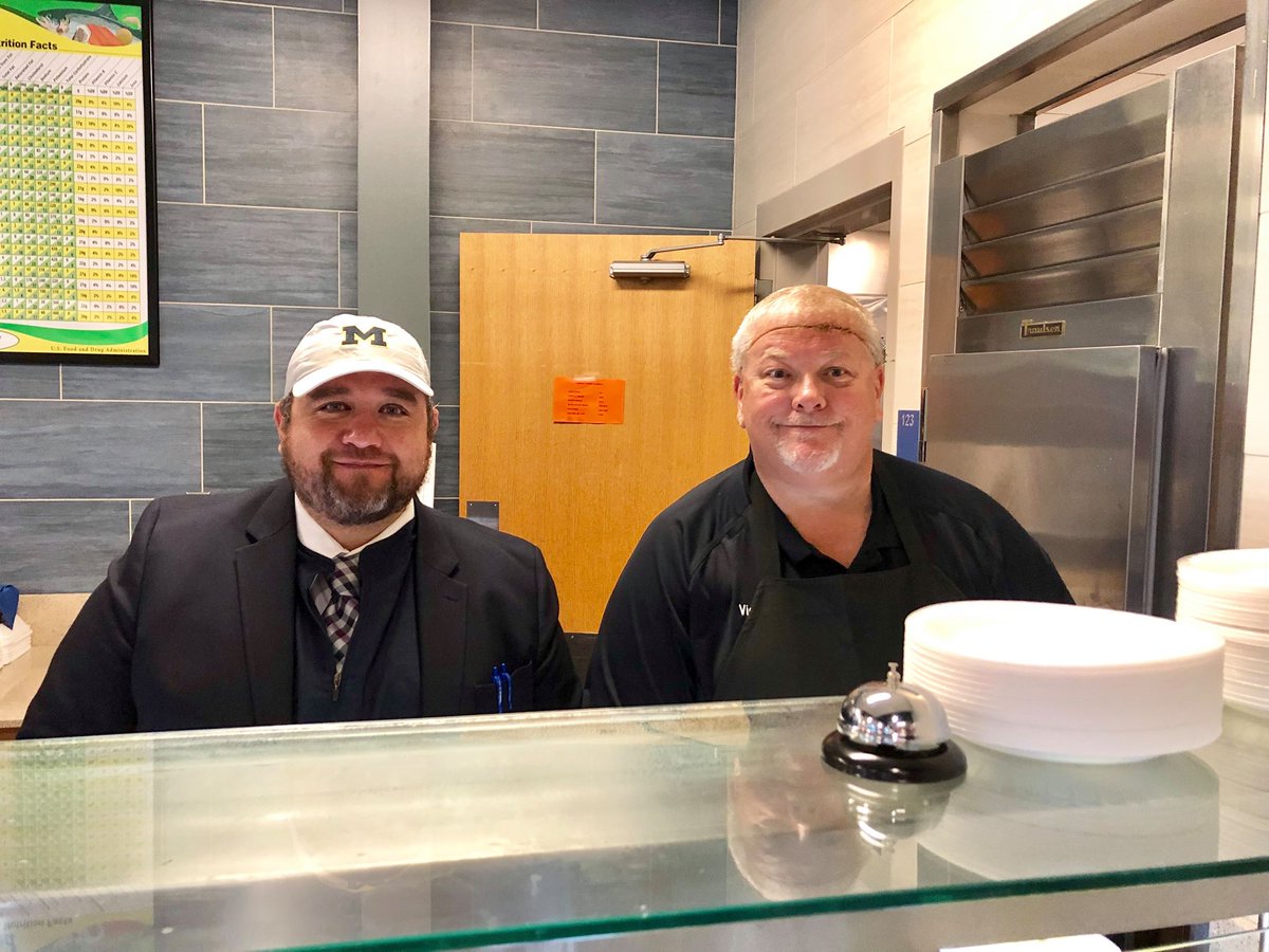 OdessaCollege's tweet photo. The administrative team was excited to welcome everyone back on campus! 🤠
#WelcomeBreakfast https://t.co/cuAukoicDq