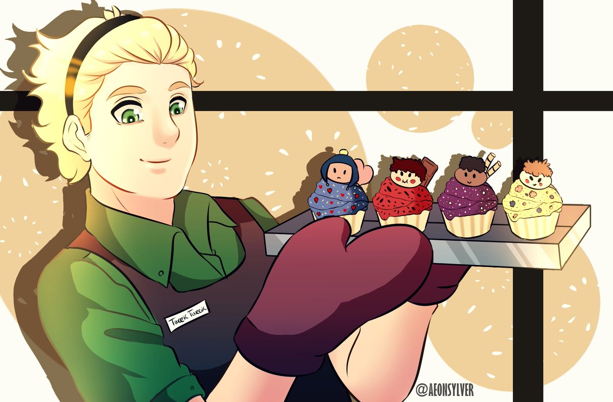 siren_cat's tweet photo. #Tweekweek Day 4: Baking!
“Well, what do you know how to make?” CUPCAKES!!!
#southpark #tweektweak https://t.co/q5oSmKgVc3