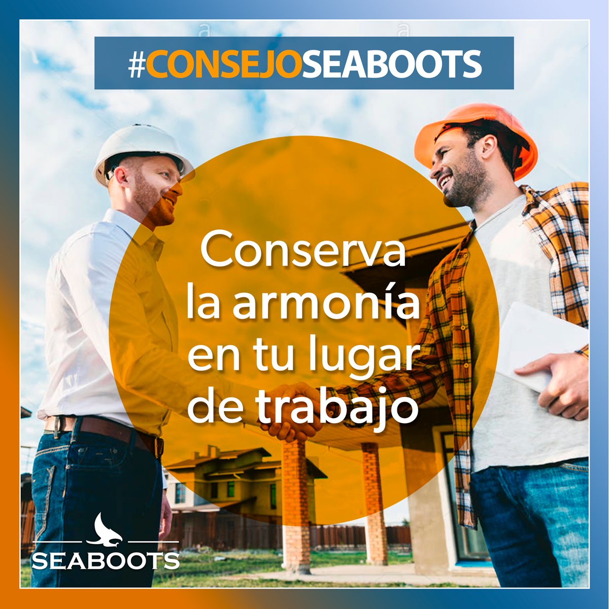 Seabootsve's tweet photo. Sabías que llevarse bien con los compañeros de trabajo puede hacer que tu calidad de vida mejore, e incluso puede regalarte más años de vida, ya que al conservar la armonía reduces el estrés y sus consecuencias. #Armonía #Compañerismo #Estrés #MenosAccidentes #MásSalud #MásVida https://t.co/0I5P1kRXxd