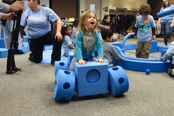 Create an environment where kids are empowered to design their own course of play with the uniquely shaped foam blocks &amp; loose parts that make up #ImaginationPlayground. 

To learn more about #ImaginationPlayground &amp; grant opportunities, visit buff.ly/2DDvROU.
