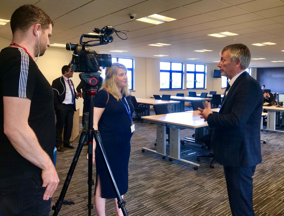 ScotEntNews's tweet photo. .@scotgov Trade, Investment & Innovation Minister @Ivan_McKee speaking with @investinfife at the formal opening of @call_veri in #Kirkcaldy yesterday. We look forward to watching the #VeriCall case study once complete! https://t.co/H5V9rAv72n