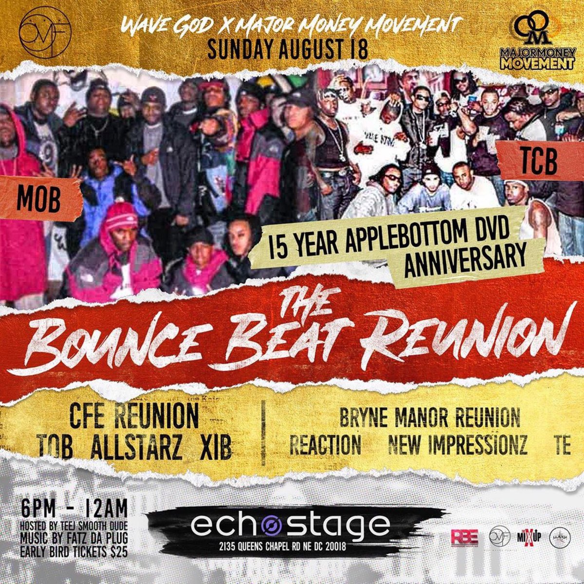RealChillMarcus's tweet photo. This Definitely Bout To Be A Go-Go Weekend
Saturday: My Folks #Faze2 Back Together For WhoIsKendall’s Bday with @squadsuttle
AND
Sunday: @TeejSmoothDude Got That Bounce Beat Reunion Joint @echostage
This Bout To Crazy!!! https://t.co/Fwr1Wd63LW