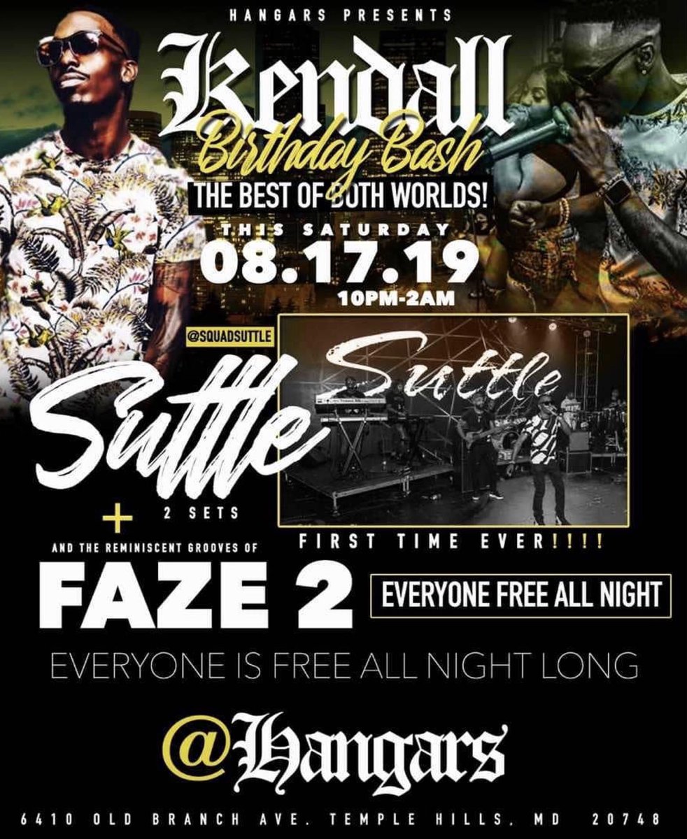 RealChillMarcus's tweet photo. This Definitely Bout To Be A Go-Go Weekend
Saturday: My Folks #Faze2 Back Together For WhoIsKendall’s Bday with @squadsuttle
AND
Sunday: @TeejSmoothDude Got That Bounce Beat Reunion Joint @echostage
This Bout To Crazy!!! https://t.co/Fwr1Wd63LW
