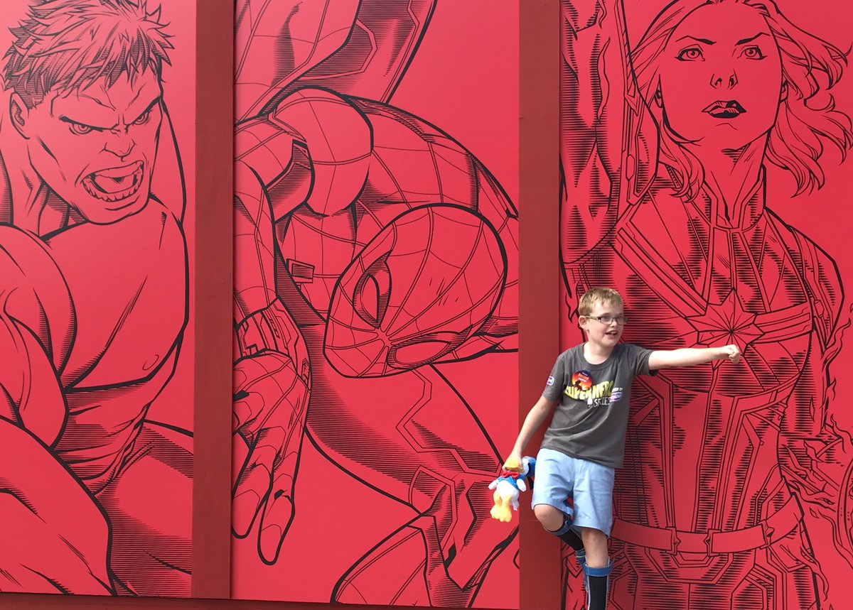 Cirsty_'s tweet photo. What better prep for @SuperheroTri than a trip to @DisneylandParis thanks to Harry’s @JEPnews Pride of Jersey Prize last year from @JerseyDevCo! #findyourpowers #superhero #marvel https://t.co/8Et7iX1y4k