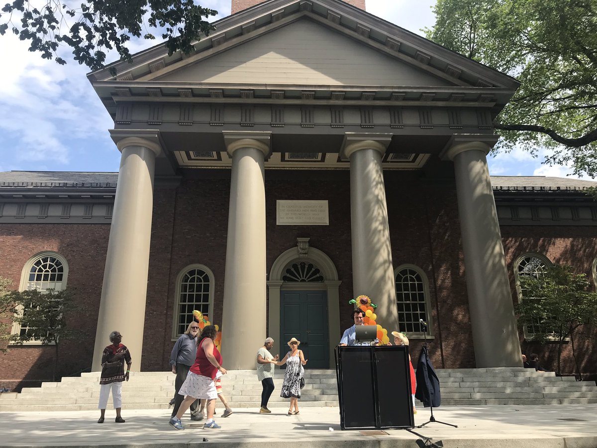 Marc_C_McGovern's tweet photo. The 2019 Mayor and @Harvard Senior Luncheon is underway! Couldn’t have asked for a better day. #CambridgeSeniors https://t.co/VXr3B7mq5j