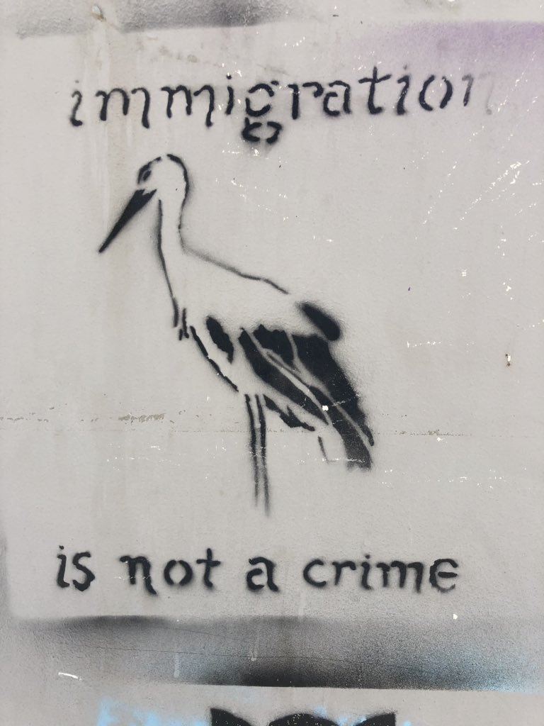 sapoconcho's tweet photo. Street art a #Heraklion #Crete #Greece #immigrationisnotacrime
@openarms_fund https://t.co/UquyU2epDI