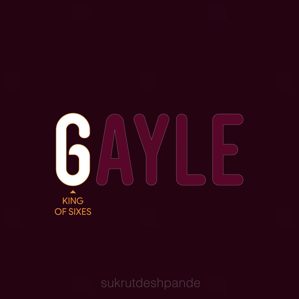 SukrutDeshpande's tweet photo. @henrygayle
Goodbye Chris Gayle❤️🤟🏻
#chrisgayle #westindiescricket #gaylestorm #gayleforce #universeboss #jamaica #cricket #lovecricket #kingofsixes #cricketlovers #chrisgayle333 #kingsxipunjab #lefthandbatsman #sukrutdeshpande https://t.co/jKBGn3Nvtk