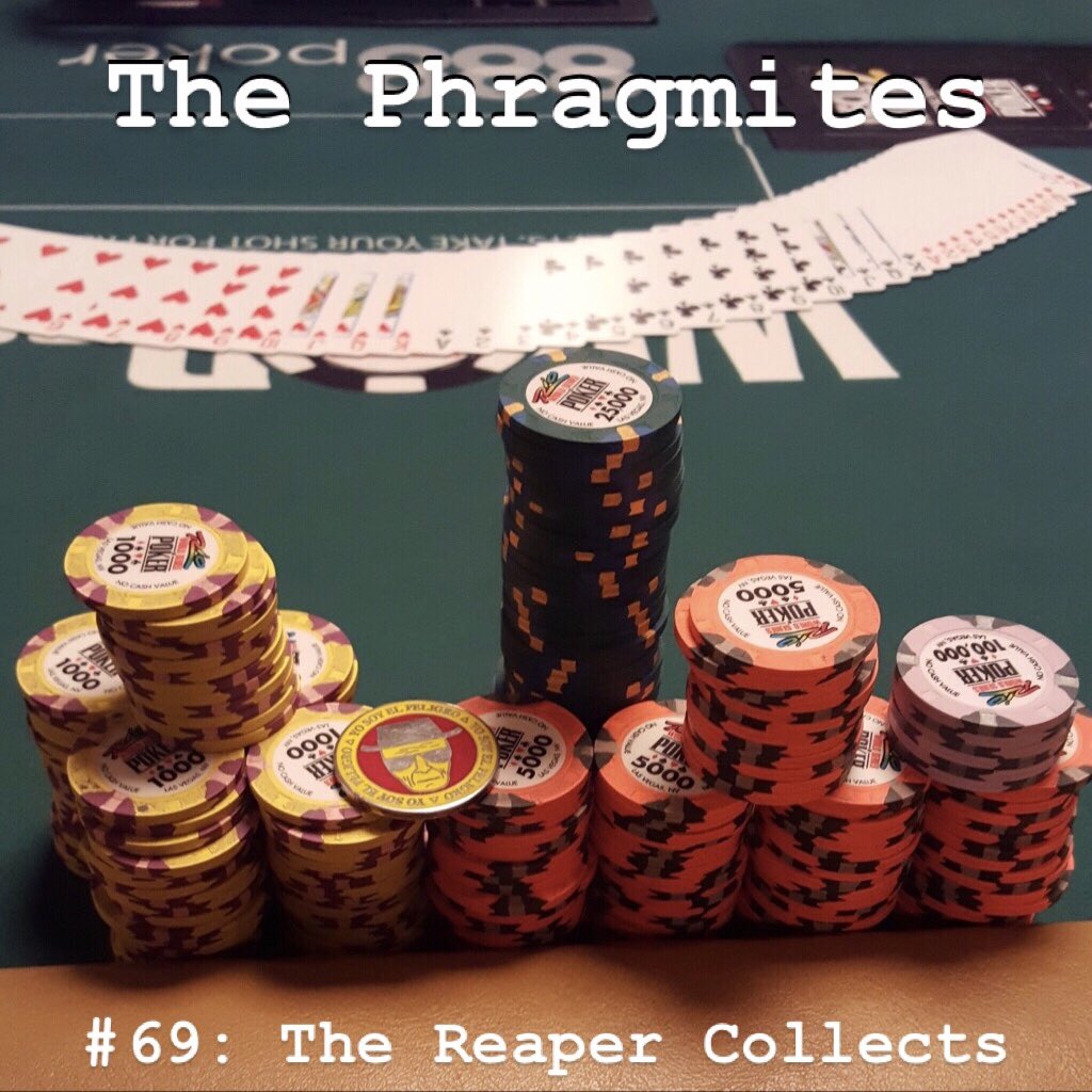 ThePhragmites's tweet photo. #thePhragmites #podcast Episode 69: The Reaper Collects. . . On this episode  Luke and Vin pick the brain of @WSOP competitor Tommy Parkes. Do you think you have what it takes to play professional poker? Listen up! . . Find us on #iTunes #SoundCloud #Stircher in #comedy #podcasts https://t.co/clQ9XqaxVc