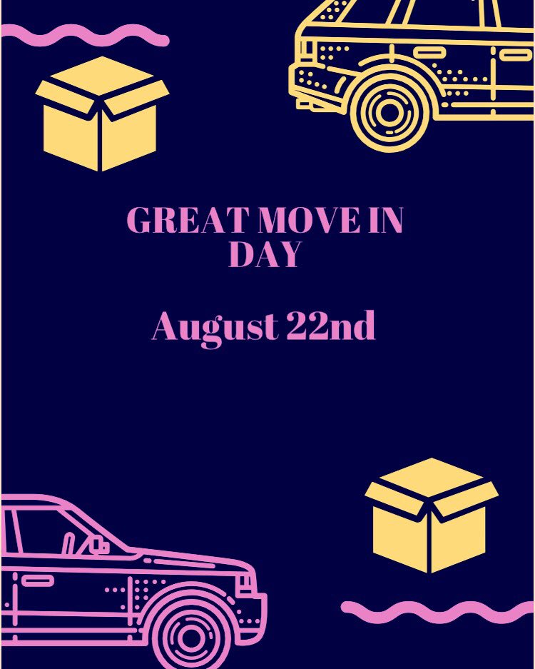 TTUIFC's tweet photo. Great move in day is almost here!! For those moving in the dorms IFC and others will be at the dorms to help you move in. #backtoschool #greeklife https://t.co/vlSS0utMJn