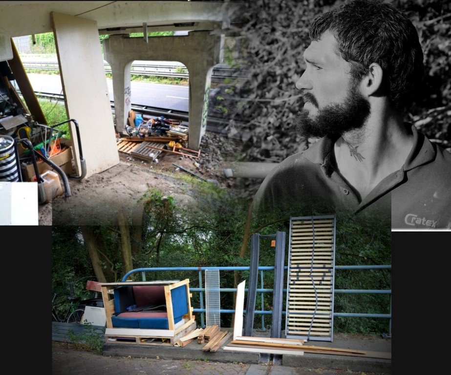 Wat simpel begon met een eenvoudige slaapplek, groeide in de loop der weken uit tot een illegale stortplaats. halloheusden.nl/2019/08/oploss…