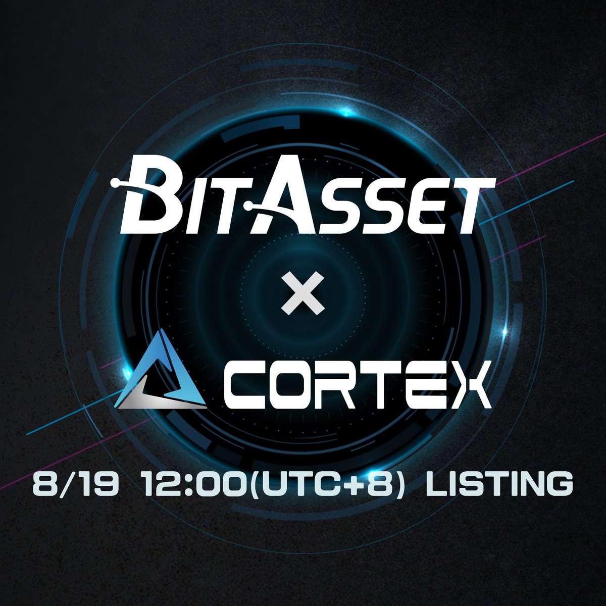 BitAsset_'s tweet photo. #BitAsset Will Schedule to list Cortex Token #CTXC
@CTXCBlockchain
It will officially launch CTXC at 12:00 (UTC+8) on August 19, Hong Kong time to provide CTXC/USDT and CTXC/BTC trading pairs.
( link: https://t.co/CAqUzdWg9u )
https://t.co/WRdDJYNfZO https://t.co/7ORBEan5aL
