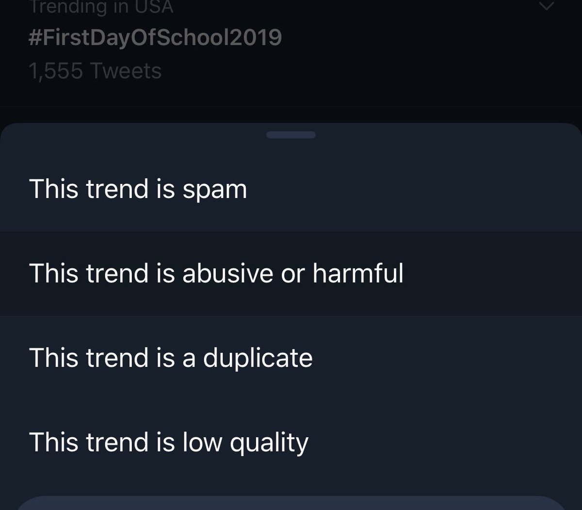 imfirebyte's tweet photo. This trend is abusive or harmful #FirstDayOfSchool2019 https://t.co/J26moUWEoR