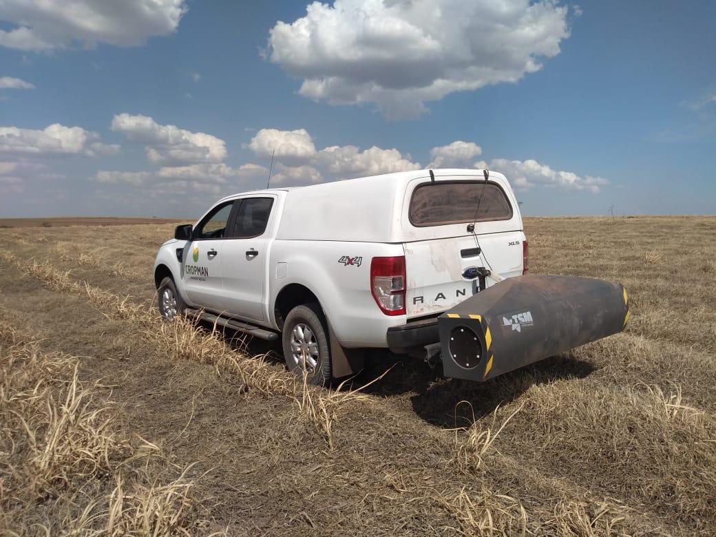 MKY2485's tweet photo. #CropMan runs the first #TopsoilMapper in Brazil. Soon more in #sugarcane plantations. https://t.co/7CcuUZjxCW